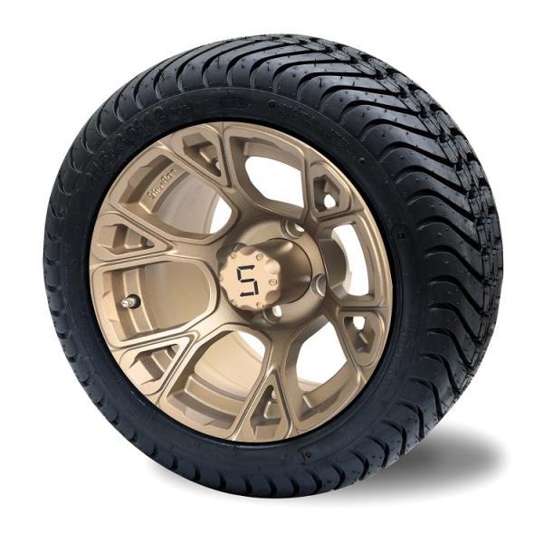 Комбо 12 дюймовые колеса и шины для гольф-колясок 215/35-12 4PLY Рейтинг DOT одо