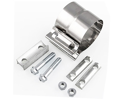 2.0 Lap Joint Preformed 304 Stainless Exhaust Clamps