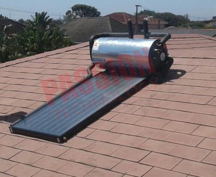 Integrated Pressurized Flat Plate Solar Hot Water Blue Titanium Solar Collector