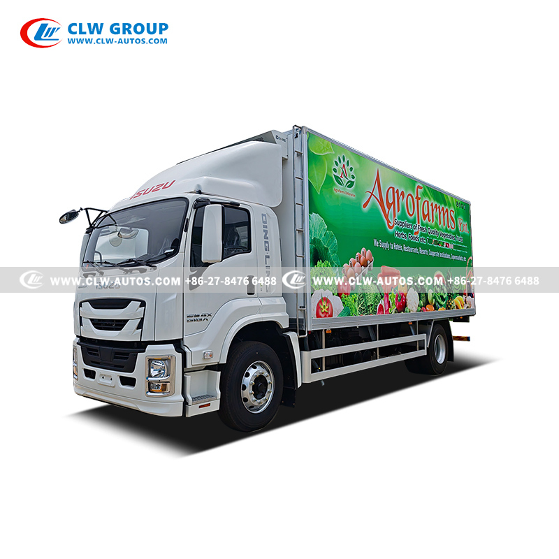 I-SUZU 10Ton Refrigerated Truck with 2000KG Hydraulic Tailgate