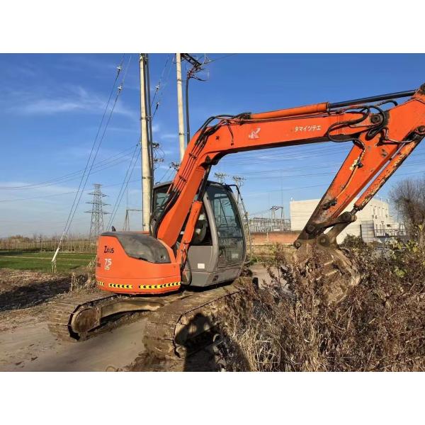 Zaxis 75 Zx75 Used Hitachi Excavator 7 Ton Crawler Excavator
