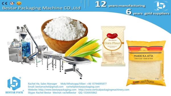 Bestar automatic packing machine for 2kg edible salt pouch packaging BSTV-450DZ