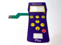 240gm Trip Force 3 Contact Domes Backlit Membrane Switches