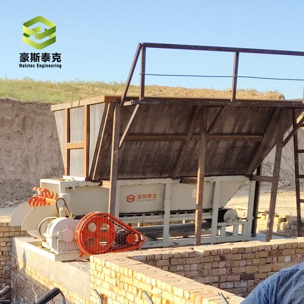 Clay Brick Making Machinery Raw Material Supply Machine GD80 Box Feeder