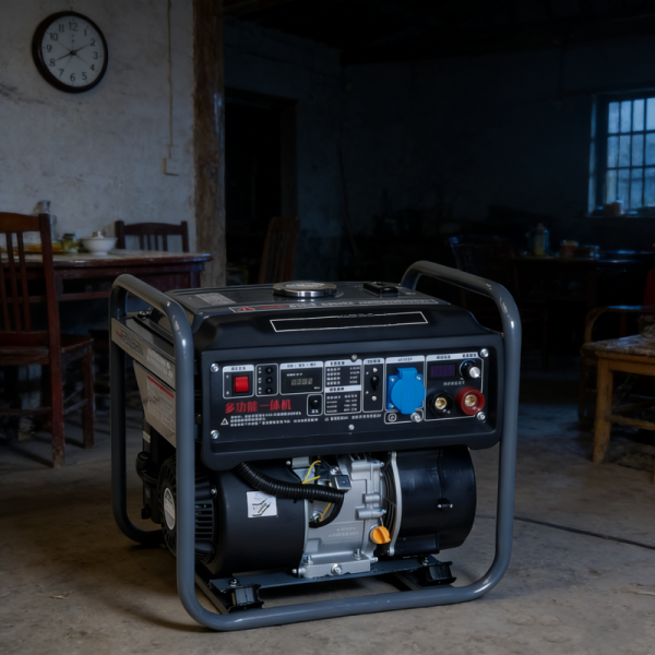 Portable 4.5kW Gasoline Welding Generator 240cc 172FB Engine 50-200A Adjustable MMA Welder 10L Fuel Tank 50Hz for Industrial Use
