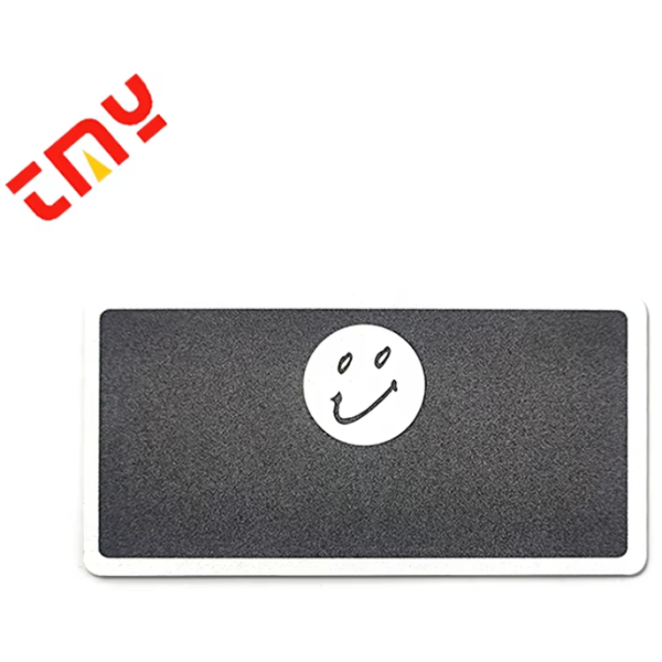 Custom Shape ABS Material Plastic Nametag Blackboard Resurable Chalkboard Name Badges