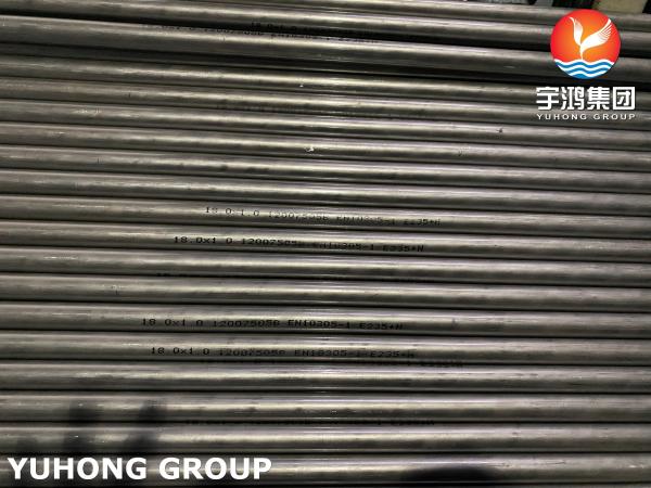 EN10305-1 E235 Seamless Cold Drawn Tubes Low Carbon Steel for Vessel Construction