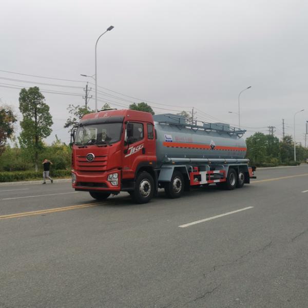 FAW 8x4  29CBM Chemical Tank Truck Water Bowser Truck Fuel Tank Truck for Chemical  Liquid
