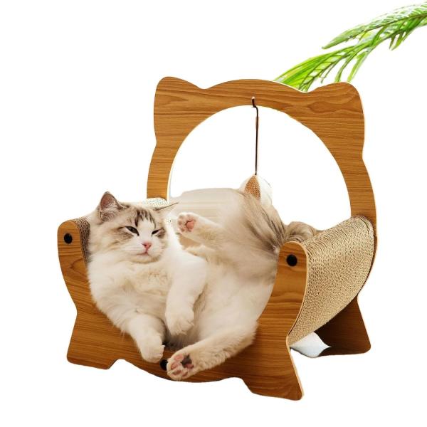 Corrugated Cat Scratch Board Lounge Cardboard Cat Scratch Sofa Bed