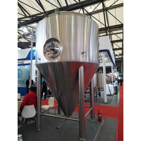 500L 1000L 1500L Commercial Beer Brewing Equipment Stainless Steel In Silver