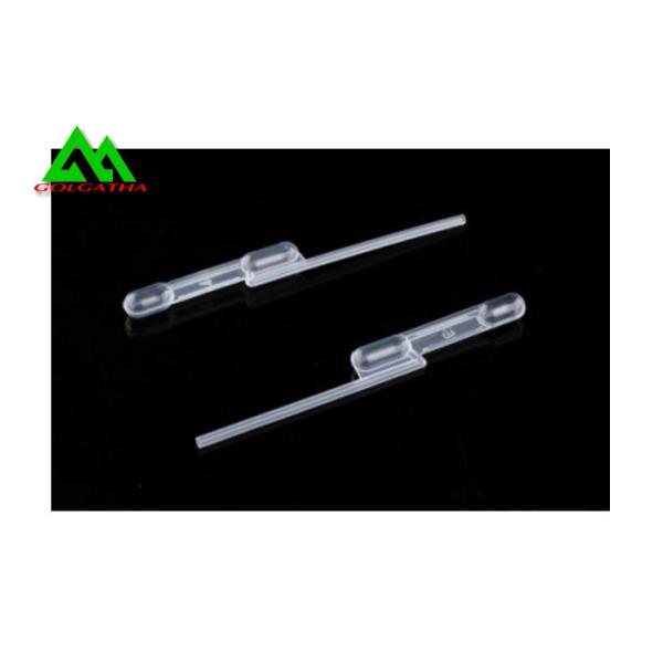 Pasteur Pipette Dropper Medical And Lab Supplies Disposable Glass / Plastic
