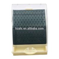 TOP Dental Dental Bur Block Holder Station avec détenteur de tiroir à tirer142 broches/ Produits de laboratoire dentaire