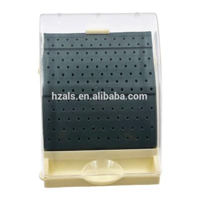 TOP Dental Dental Bur Block Holder Station avec détenteur de tiroir à tirer142 broches/ Produits de laboratoire dentaire