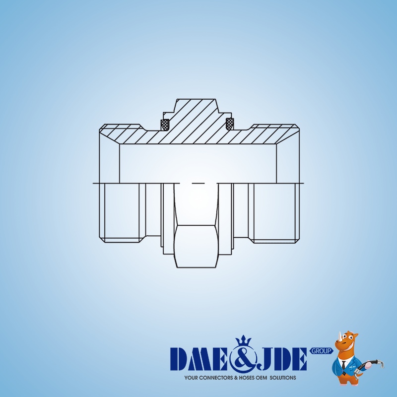 DME&JDE Hydraulic Connector DABPM105M-ED