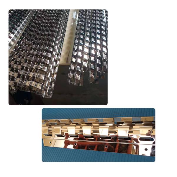 201 Stainless Steel Strip Door Hardware Hook On Hanging System For Pvc Strip Curtains