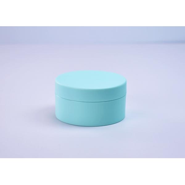 Cylindrical 50ML plastic Cream jar with mono PP or PCR PP availble Empty for Skincare Face cream mask in classic round