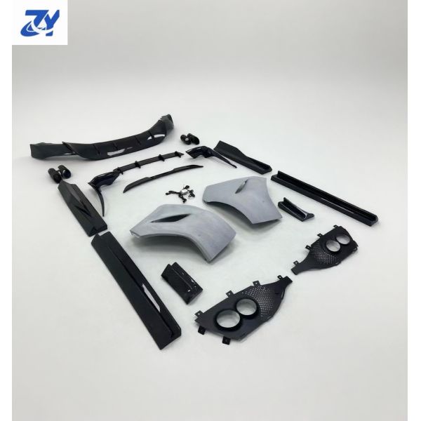 707 Style Carbon Fiber Customized Body Kit Upgraded Front Rear Bumper Front Headlight Side Skirt for Aston Martin DBX