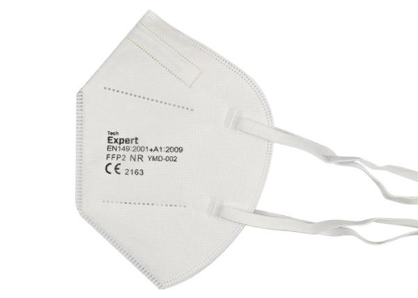 Breathable Outdoors Dust Face Mask , 3ply / 4ply Dust Mask With Filter