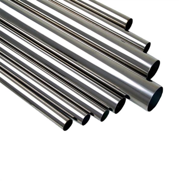 2205 2507 Round Stainless Steel Welded Pipe AISI 100mm-6000mm 304 304L 316L