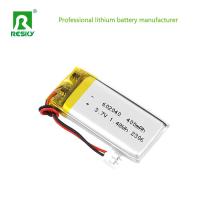 Lithium Polymer Battery Cell 602040 400mAh 450mAh 3.7V 1.48wh Power Lipo Li-Polymer Battery