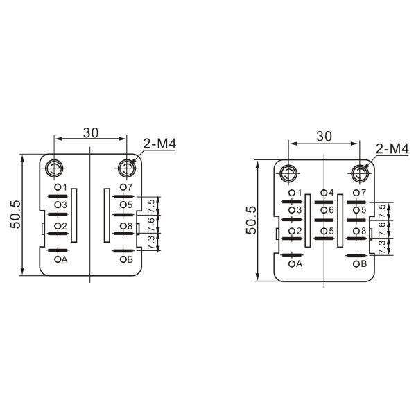 JQX-38F 3PTD Automotive Power Relay 220VAC Voltage