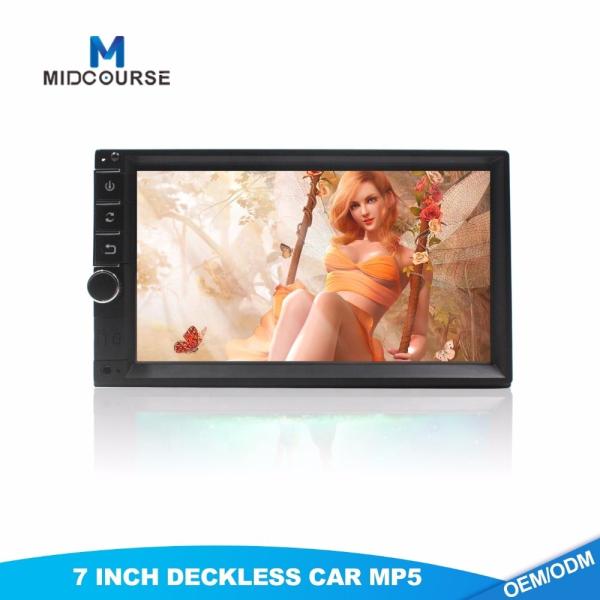 High Quality Bluetooth 2 Din 7 Inch Touch screen Car Stereo with Reversing Camera