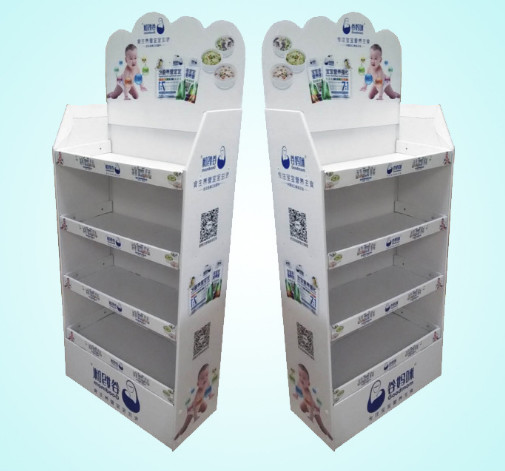 Pet Products Display Stand Supermarket Children Toys Paper Shelf Baby Shop Snacks Display Cabinet Manufacturers Custom