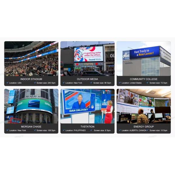 COB Die-Cast Aluminum Screen Billboard Display Wedding Event Indoor P5 LED Church Screen