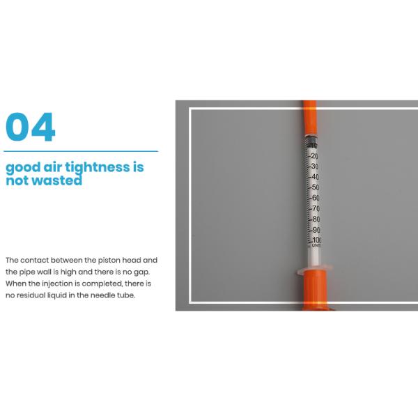 5ml Disposable Plastic Syringe , PP Plastic Medicine Syringe