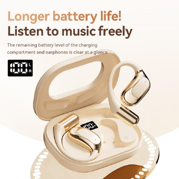 Wireless Earphones Support A2DP AVRCP And HFP Protocols F13 Copper Ring Speakers White Black Or Complexion