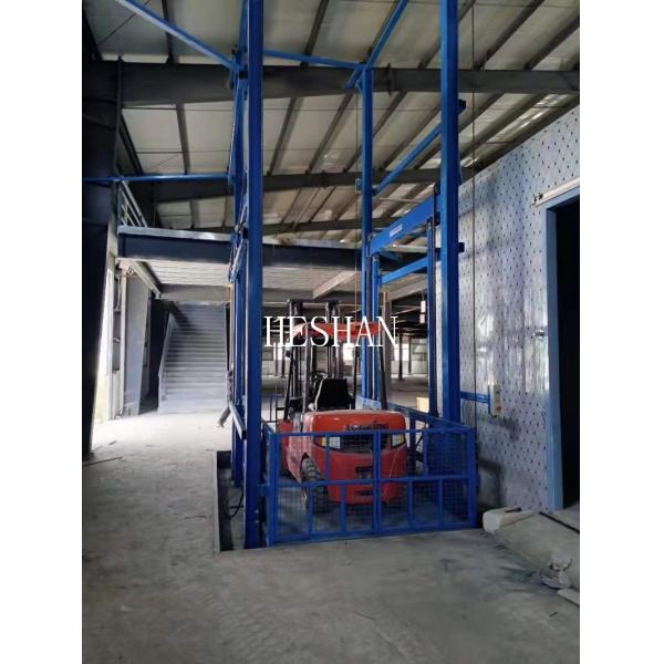 3000kg Wall Mounted Cargo Lift Warehouse Heavy Goods Lift Elevator