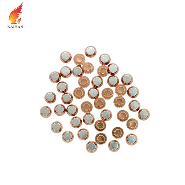 AgNi Silver Nickel Electrical Contact For Switches Relays And Circuit Breakers