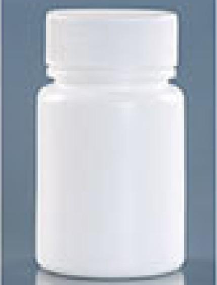 40g Solid Empty Medicine Bottles PE Plastic Material Exquisite Workmanship