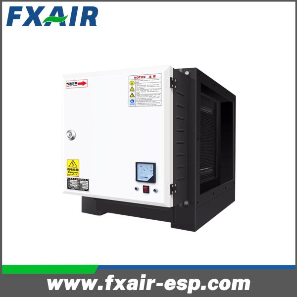 90% High Effciency Oil Fume Extractor Kitchen Air Filter Smoke Removal Commercial exhaust system esp air filter