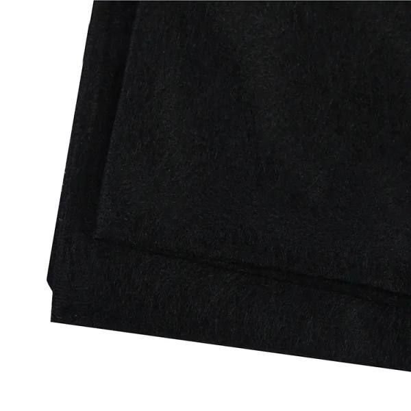 Barber Black Disposable Hair Salon Towel , Practical Disposable Non Woven Towel