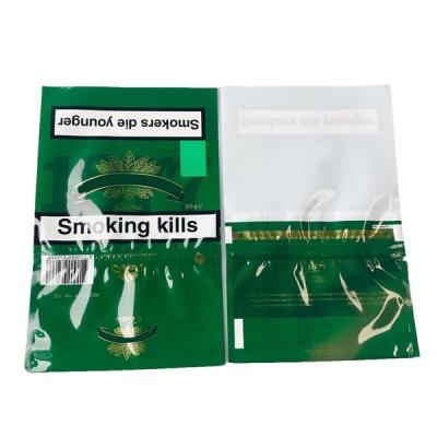 Fabricante de embalagens de cigarros Saco de fecho de folha solta Bolsa de embalagem de tabaco