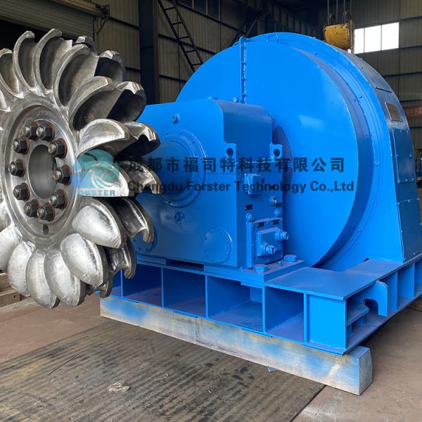 генератор турбины электростанции 1000КВ Пельтон 50м