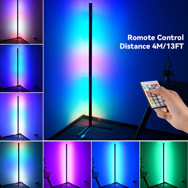 Remote Control Ambient Sunset Lamp Smart Living Room RGB Color Changing Decor Night Lights