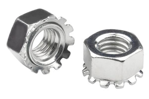 M12 M18  Stainless steel K Nut SS304 SS316 A2 A4-81 Kep nuts Customized Size Plain finish