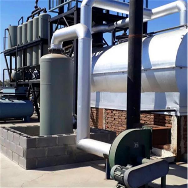 85% Oil Rate Waste Engine Oil Recycle To Diesel Distillation Refining Plant