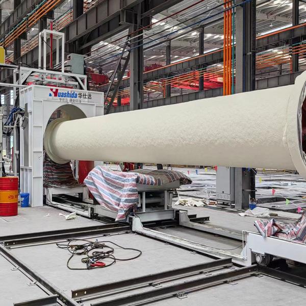 Computerized 508-1620mm Insulated Steel Pipe Production Line with Turnkey Project for PUR Spray & PE Wrapping