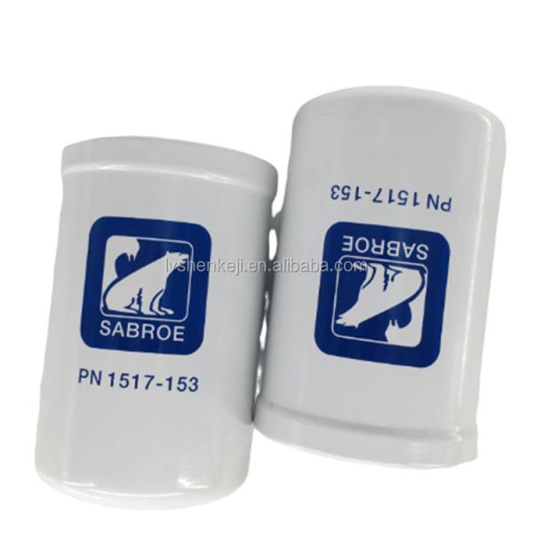 Cartucho Filtro de óleo refrigerante Fibra de vidro 1517-153 99,99 %