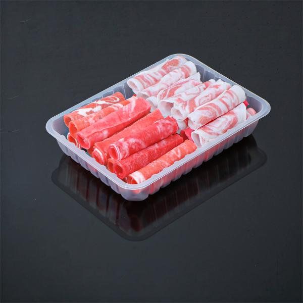 Disposable Plastic Food Tray Whole Chicken Meat Tray PP PET MAP Frozen Tray