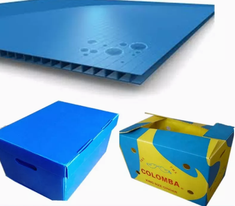 2400x1200 2440x1220 Ящик для фруктов и овощей Пластиковый гофрированный