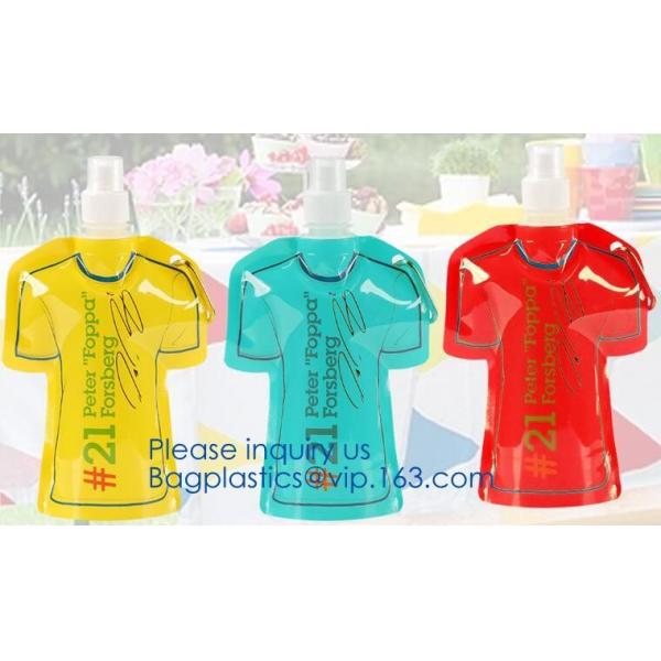 Биодеградабле жидкостная упаковывая таможня мешка доказательства утечки изготовленная на заказ сумка питьевой воды спорт сумки воды 1 галлона складная