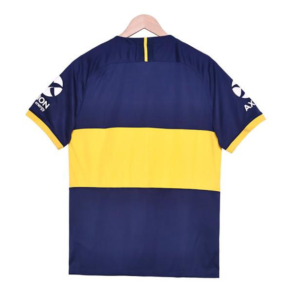 Boca Retro 2019-2020 Home Football Jersey Group Customization Exclusive Classic Replica Design