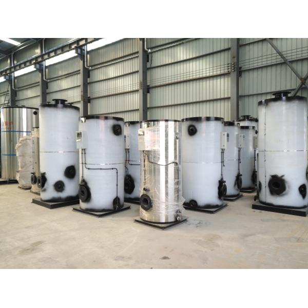 Ironing Washing Vertical Steam Boiler LHS Natural Gas Or Diesel Oil Fired