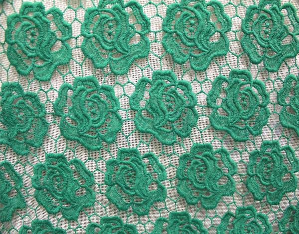 Garment Accessories Chemical Lace Fabric  Water Soluble lace fabric in Different  Color