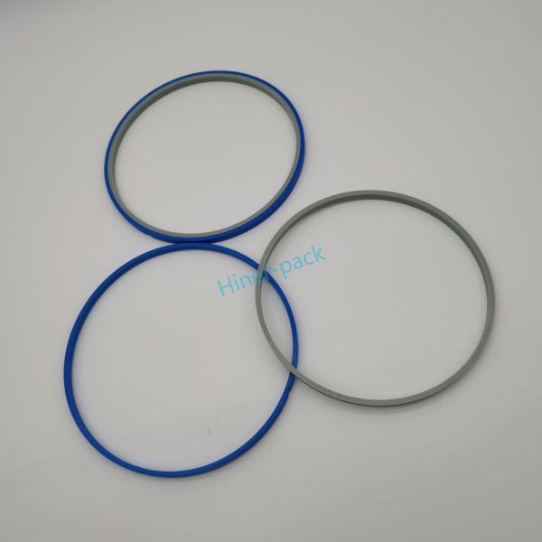 Plastic Dual Seal Wafer Hoop Ring PBT Material Customized Convenient For Wafer Processing