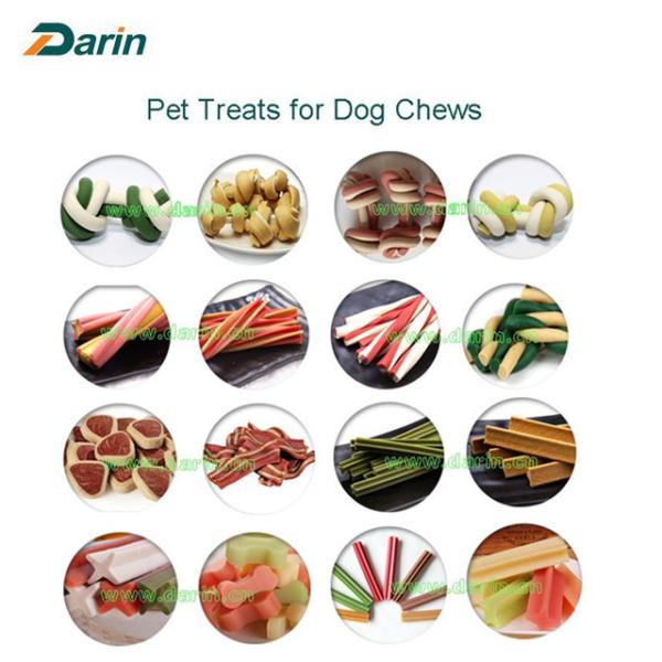 O único animal de estimação do cão da extrusora do alimento para cães do parafuso mastiga a tensão customizável